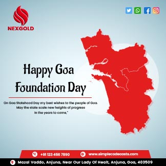 Happy Goa Foundation Day Quotes Branding Post