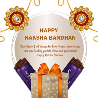 Happy Raksha Bandhan Quotes Instagram Post
