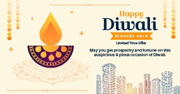 Happy Diwali Sale Social Media Post