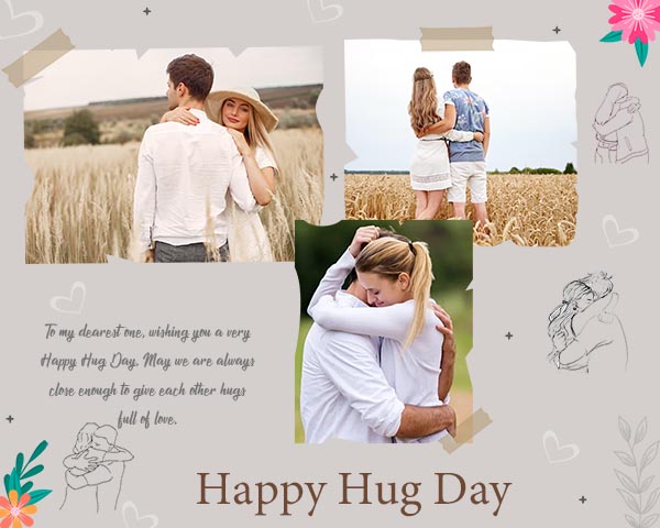 Happy Hug Day Story Template