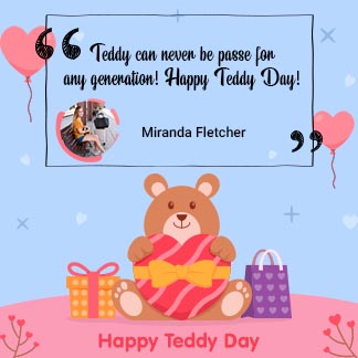 Happy Teddy Day Quote Post