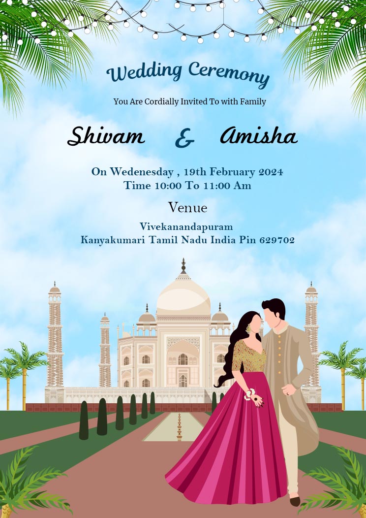wedding invitation cards online india