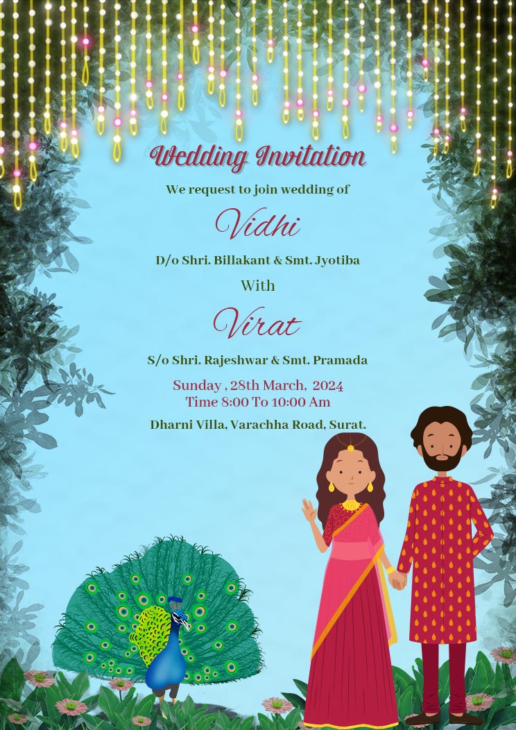wedding invitation templates tamil