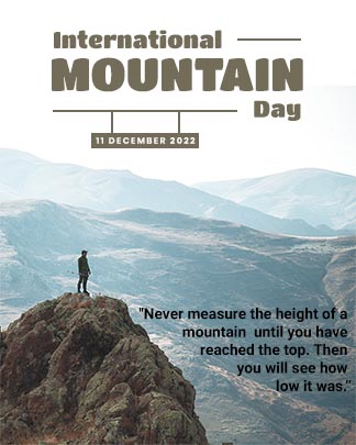 Mountain Day Facebook Portrait Template