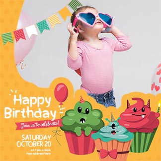 Download Birthday Party Instagram Post Free
