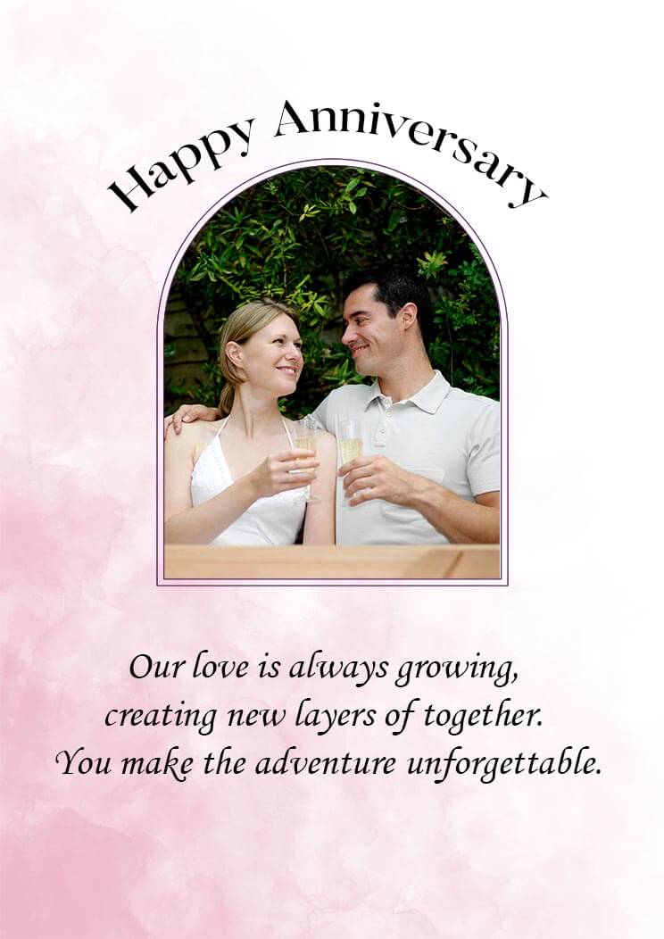 Greeting Card For Anniversary