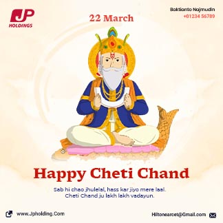 Happy Cheti Chand Daily Branding Post