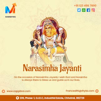 Narasimha Jayanti Daily Branding Post