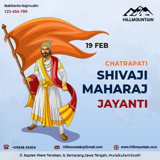 Shivaji Maharaj Jayanti Daily Branding Post