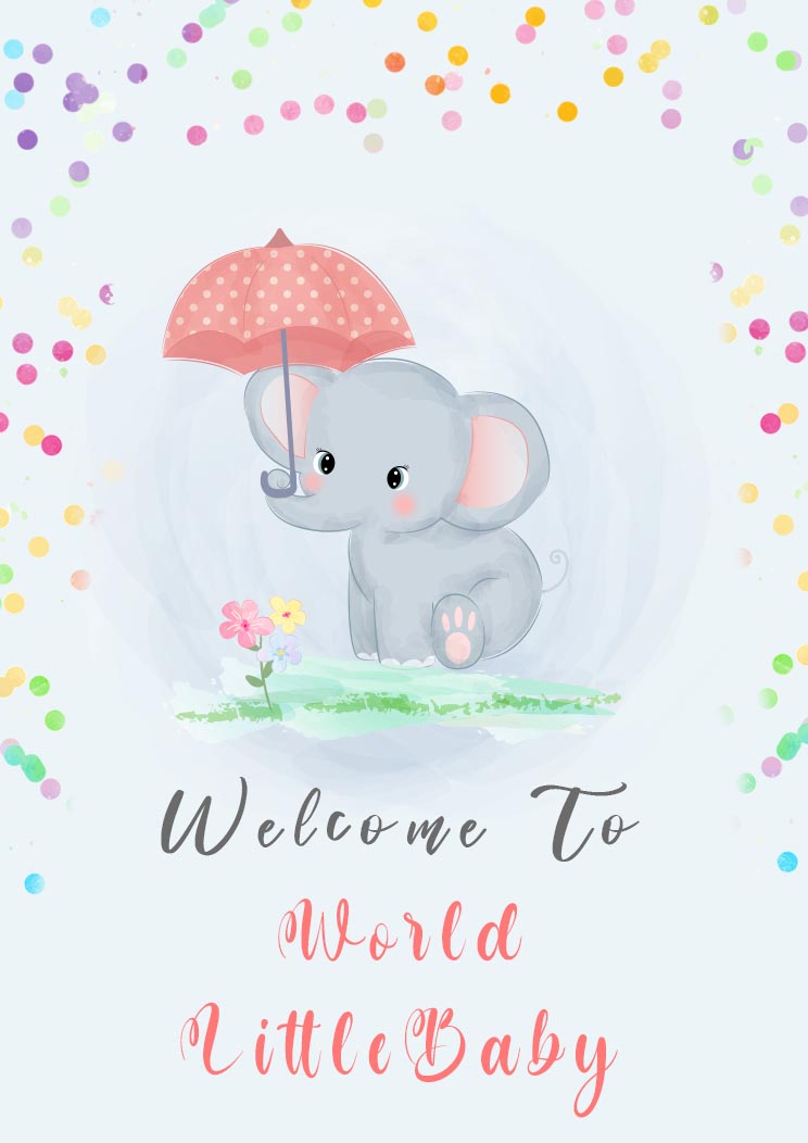 Welcome Baby Wish Card