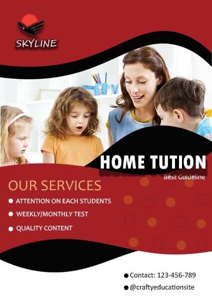 Free Home Tution Service Poster