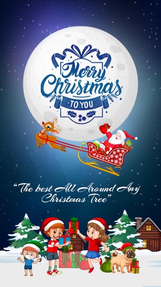 Free Merry Christmas Instagram Story Template