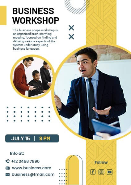 Business Workshop Flyer