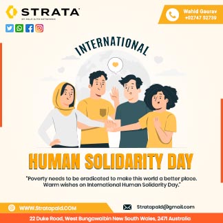 International Human Solidarity Day Branding Post