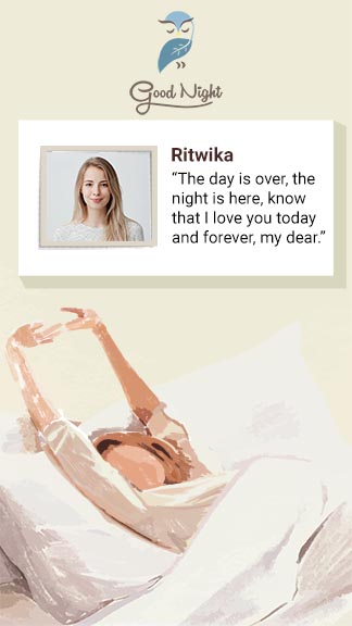 Free Good Night Quote Instagram Story Template