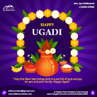 Happy Ugadi Branding Daily Post