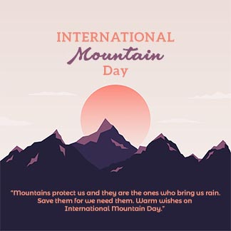 International Mountain Day Post