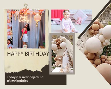 Colorful Happy Birthday Wishes Story Template