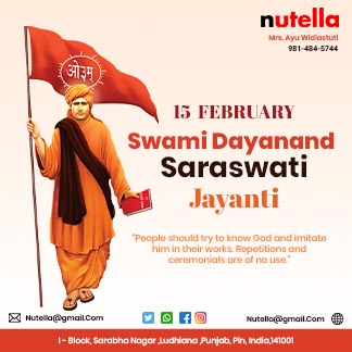 Swami Dayanand Sarasvati Jayanti Daily Post Template