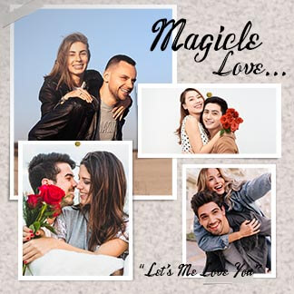 Beautiful Love Photo Collage Instagram Post Template