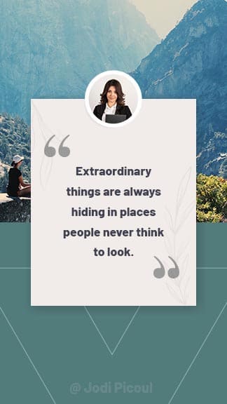 Instagram Story For Positive Quotes Stylish Nature Photo And Greyish Colored Background