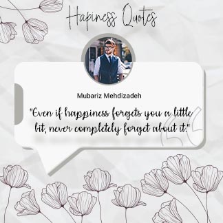 Happiness Quote Social Media Post