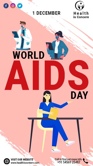 Free World AIDS Day Story Template