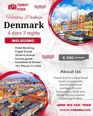 Holiday Package Booking Instagram Poster