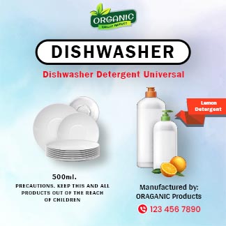 Free Lemon Dishwasher Detergent Template