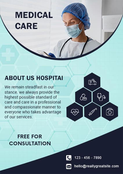 Hospital Consultation Marketing Flyer